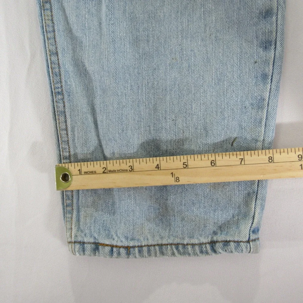 Levis 560 Jeans Mens‎ Size 33x30 (Actual 32x27) Loose Fit Tapered Leg Blue Denim